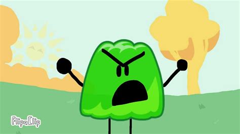 BFDI Angry Gelatin And Fries Crying - YouTube