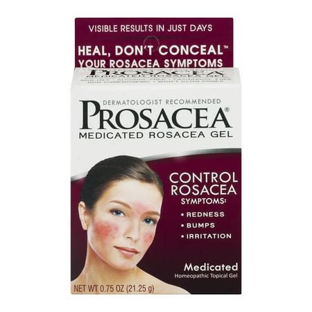 Prosacea Medicated Rosacea Gel, 0.75 oz - Walmart.com