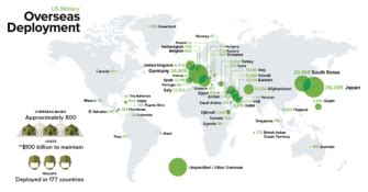 Chart: U.S. Military Personnel Deployments by Country