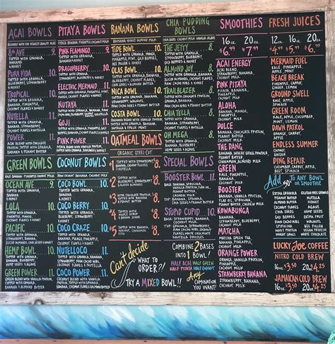 Playa Bowls - Wilmington North Carolina Juice Bar - HappyCow