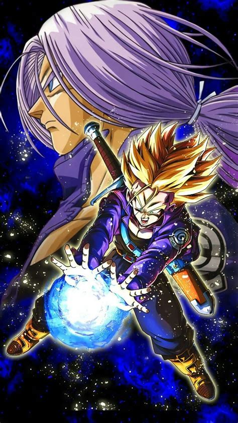 Trunks Long Hair Super Saiyan - Long Hair