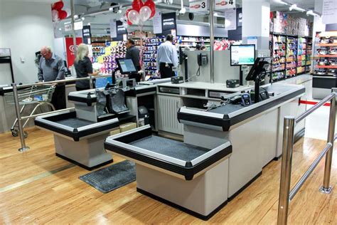 Checkout counters - Lane Industries Supermarket Equipment