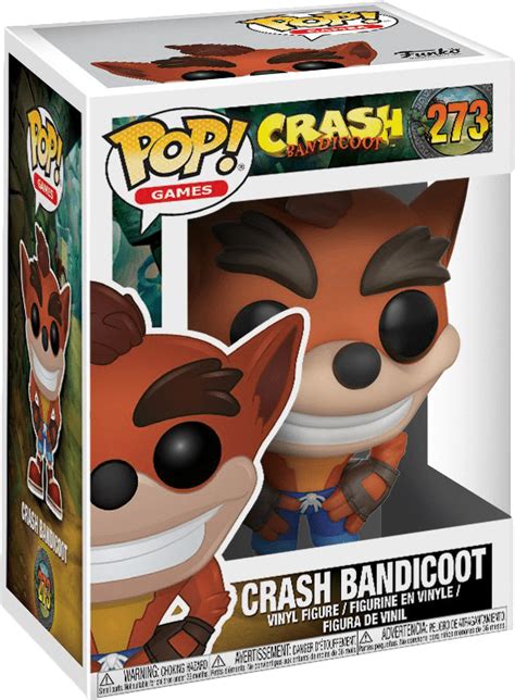 Funko Pop! Games: Crash Bandicoot - Crash Bandicoot Vinyl Figure (New) | Buy from Pwned Games ...