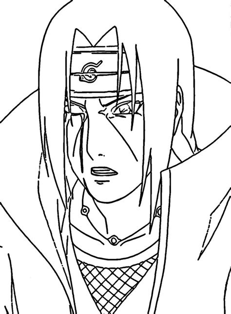 Pin on Uchiha Itachi Coloring Pages