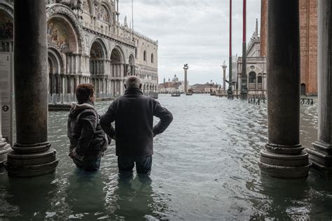 Venice’s flooding has become another tourist attraction.