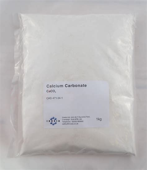 Buy Calcium Carbonate at Inoxia Ltd