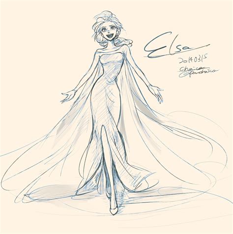 Elsa by chacckco on deviantART | Disney sketches, Disney concept art ...