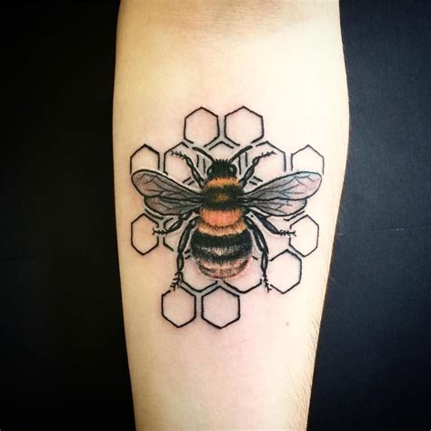 Bee Hive Tattoo Design