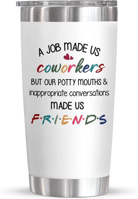 Funny Gifts For Coworkers, Friends, Females, Work Bestie Gifts For Women, Thoughtful Best ...