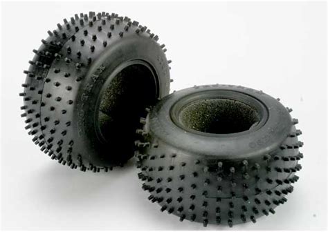 Pro-Trax Spiked 2.2" Rear Tires w/ Foam Inserts | TRA4790R | 4790R | BMI Karts And Parts