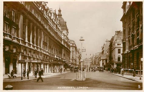 Haymarket, London c1930 London History, British History, Old London, Vintage London, Old ...