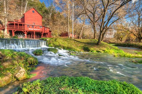 Hodgson Mill Landscape - Missouri Photograph by Gregory Ballos - Pixels