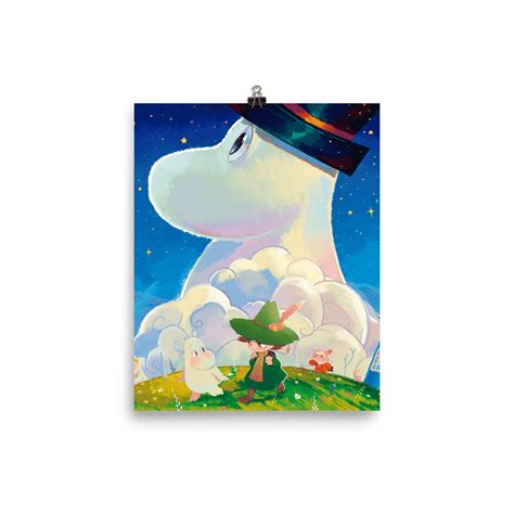 Póster de Moomin valley - Piel de anime