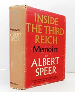 Inside the Third Reich Memoirs by Albert Speer by Albert Speer - AbeBooks