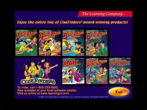 ClueFinders: 6th Grade Adventures (2000) promotional art - MobyGames