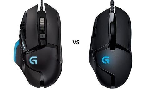 Logitech G402 vs G502 Comparison - Gaming Gearhead | Logitech, Gaming mice, Gaming mouse