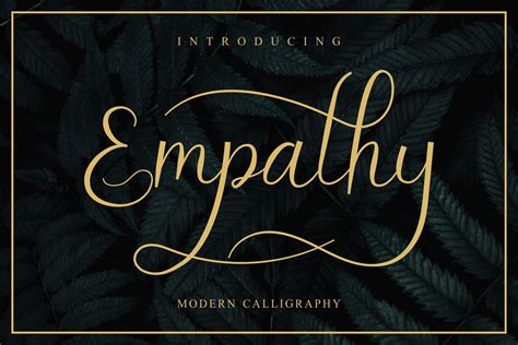 Empathy Font by MJB Letters · Creative Fabrica