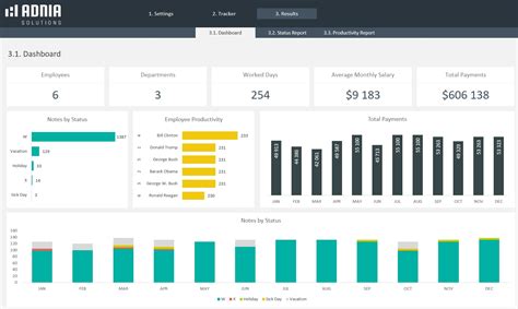 Attendance Tracker Excel Template | Adnia Solutions