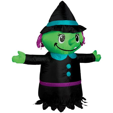 Gemmy Airblown Inflatable Halloween Witch - Shop Seasonal Decor at H-E-B