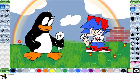 Art Gallery — "Tux Paint Mod When? (Friday Night Funkin' fanart)" by ...