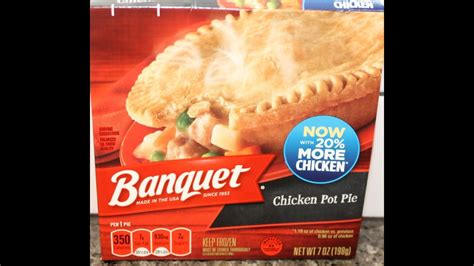 Banquet Chicken Pot Pie Review - YouTube