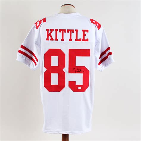 George Kittle Signed Jersey 49ers - COA BAS | Memorabilia Expert