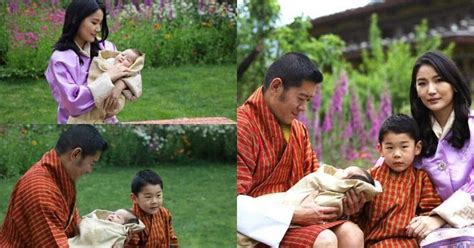 First look at the new Prince of Bhutan: King releases photos of his three-month-old son to mark ...