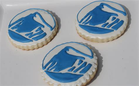 Custom Cookies, Cupcakes and Cake: Logo Cookies