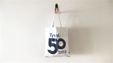 Tyvek® Tote Bag 464605(S) "DuPont™" - Sambastudio®