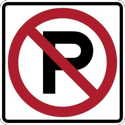 No Parking Sign clip art Free Clipart Download | FreeImages