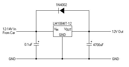 world technical: 12V 5A power supply Regulator