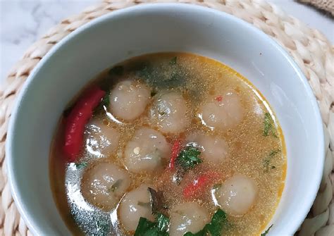 Resep Cilok kuah pedas oleh Saomi Mayhai - Cookpad