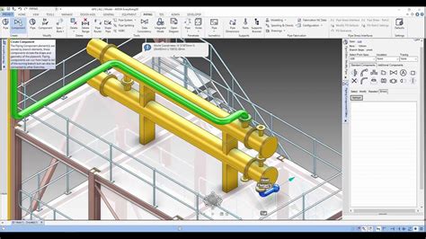 AVEVA E3D - Pipe Modelling - YouTube