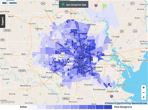 Crime Rate By Zip Code Map