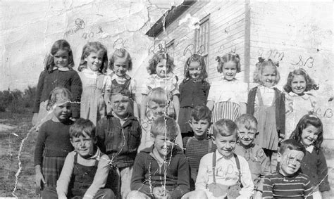 Lanark Village, Ontario : Public School, Grade One, 1946.