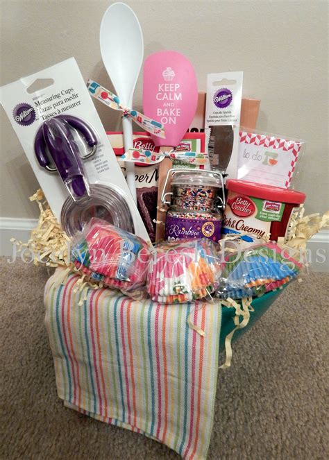 Cupcake Basket by #jocelynbereshdesigns. Check us out on FB. Baking Basket. Luxury Gift Basket ...