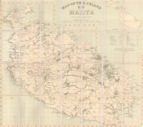 Geographical Section, General Staff (GSGS), Map of the Island of Malta, 1910 c. | The Map House