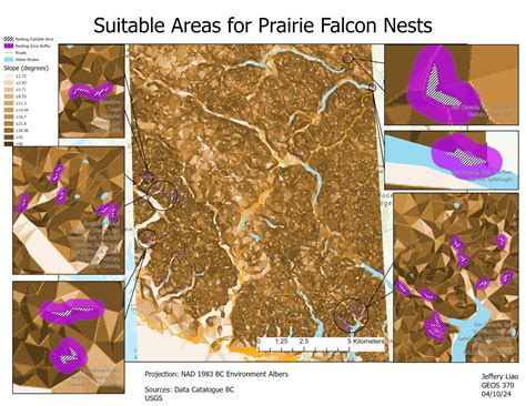 Result, Discussion and Limitations – SUITABLE AREAS OF PRAIRIE FALCON ...