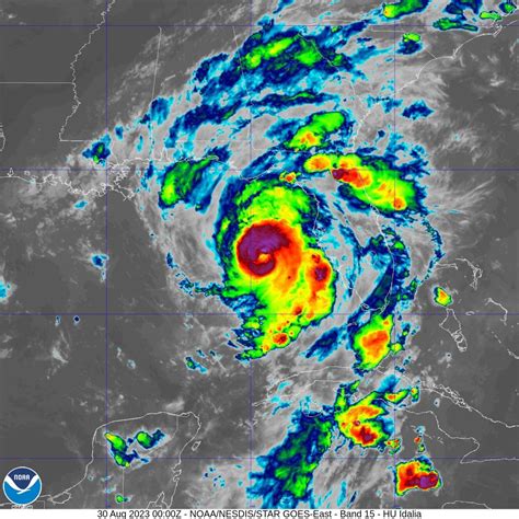 Hurricane Idalia to intensify to Category 4 by landfall, National ...