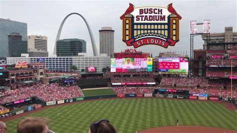 Busch Stadium (St Louis Cardinals) Tour & Review with The Legend - YouTube