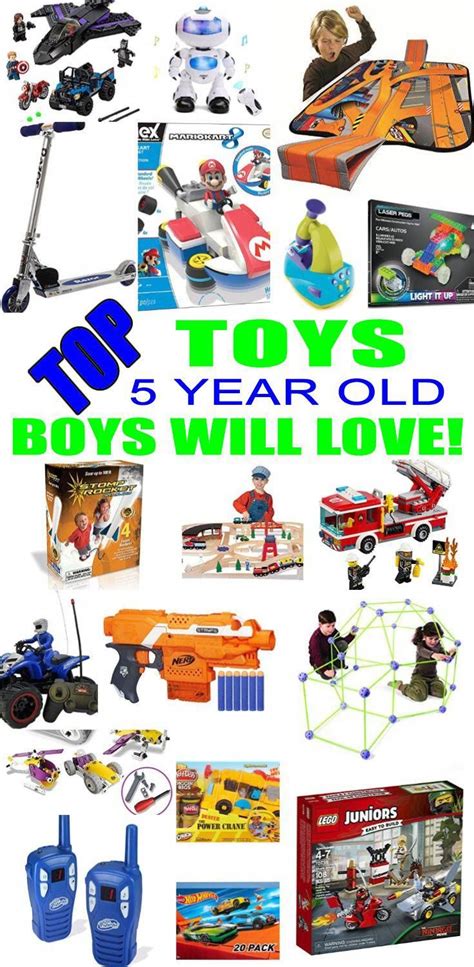 Best Toys For 5 Year Old Boys | Christmas gifts for boys, Christmas ...