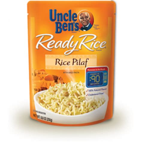 Uncle Ben's Rice Pilaf Ready Rice With Orzo Pasta, 8.8 oz