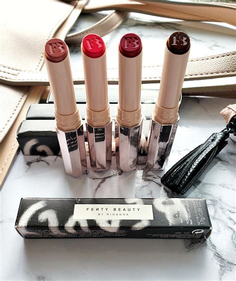 LIPSTICK LOVE | Fenty Beauty Mattemoiselle Plush Matte Lipsticks - So ...