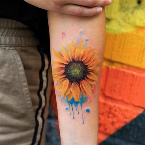 Sunflower Shoulder Tattoo Ideas | Best Flower Site