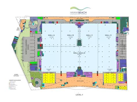 Floor Plans & Campus Map | Miami Beach Convention Center