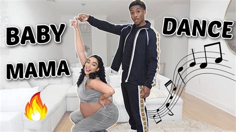 RISS & QUAN BABY MAMA DANCE (TRYING TO GO INTO LABOR) - YouTube