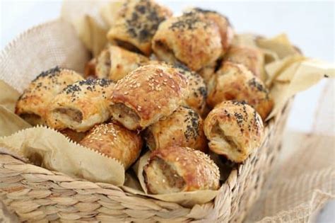 Quick & Easy Lamb Sausage Rolls - Bake Play Smile