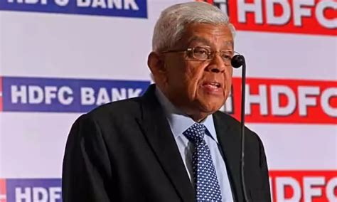 Merger of HDFC with HDFC Bank effective from July 1: Deepak Parekh