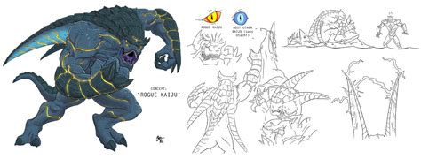 Pacific Rim Concept: The Rogue Kaiju by A3DNazRigar on DeviantArt