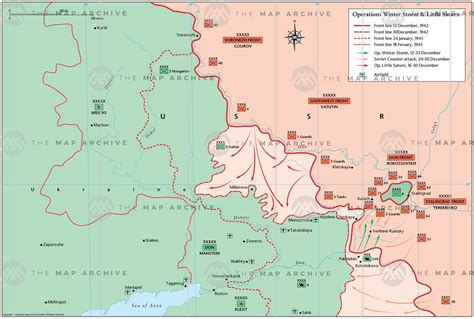 Map Of Stalingrad Ww2